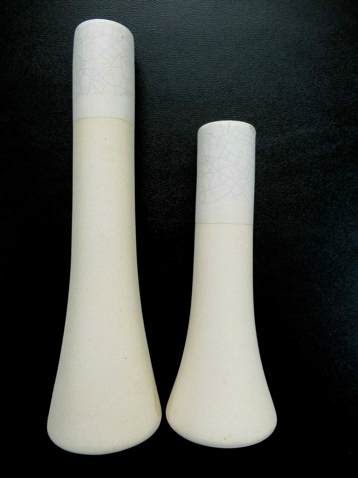 Modern Decor Ivory Crackle Candlesticks Broste Copenhagen