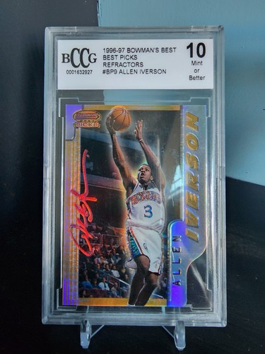 その他 1996-97 Bowman's Best Refractor 1996-97 Bowman's Best - Picks Refractor #BP9 Allen Iverson