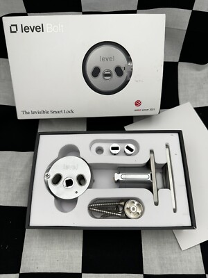 Level Bolt Invisible Smart Lock Deadbolt Bluetooth, Model A3, SKU C-D11U