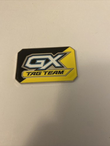 Pokemon TCG Rare Limited Edition GX Tag Team Metal Marker Token Coin 2019