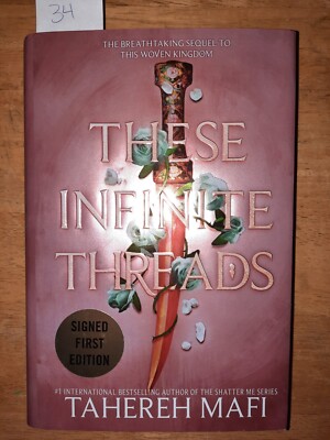 Taherah Mafi These Infinite Threads Signed First Edition Book