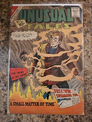 Unusual Tales #30 Silver Age Charlton Comics Horror Sci-Fi 1961 VG