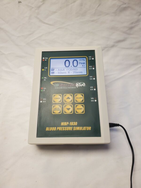 BC Biomedical NIBP-1030 Blood Pressure Simulator 
