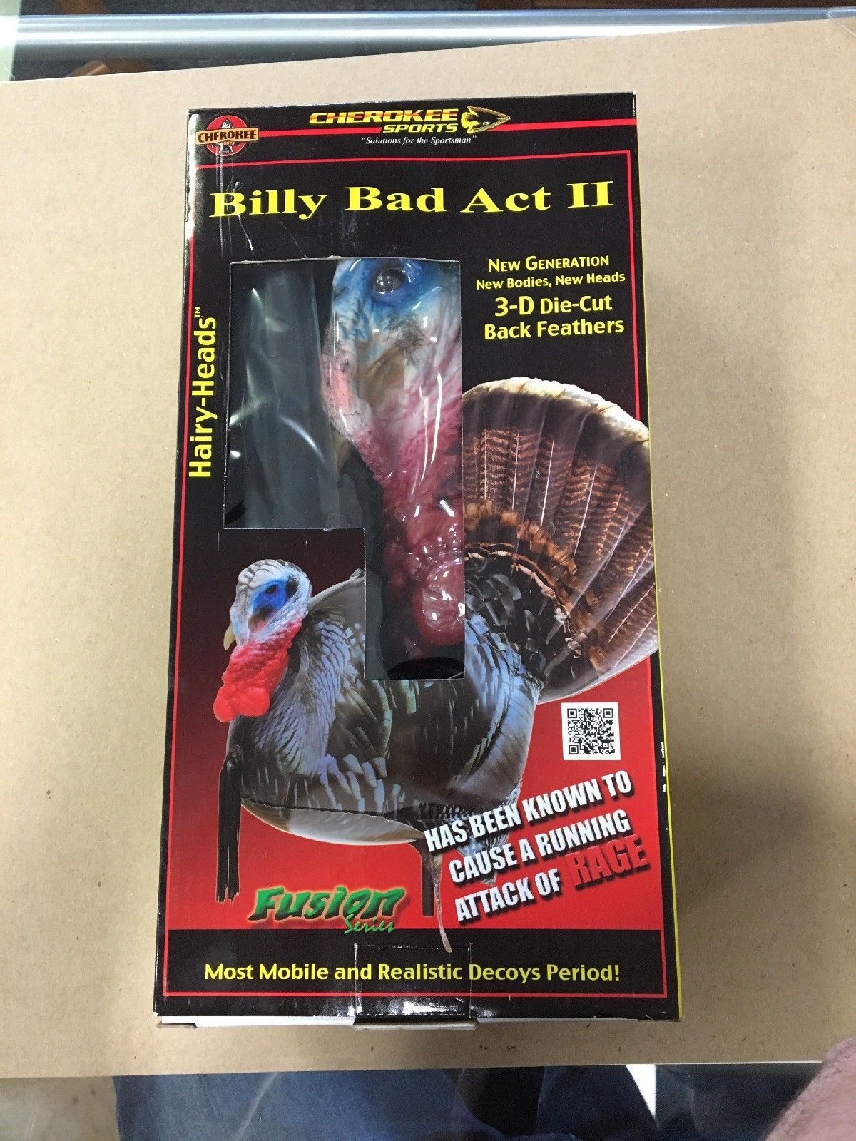 Cherokee Sports Billy Bad Act 2 Inflatable Turkey Decoy