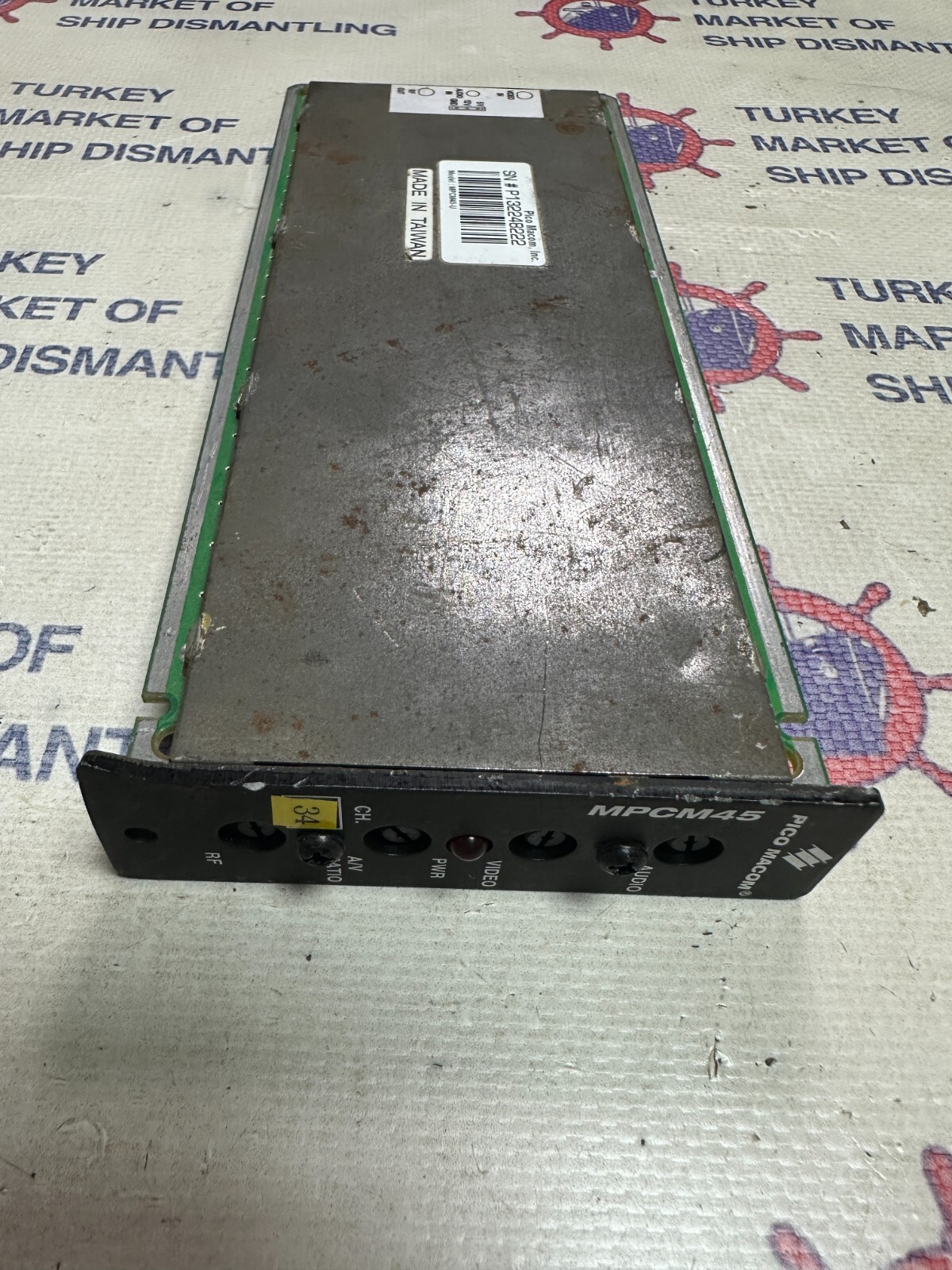 MPCM45 Pico Macom Single Channel Universal Mount Mini Modulator