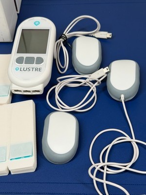 Lustre Pure Light Pro Therapy Device White Rechargeable Battery Transportable