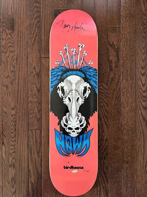 Tony Hawk Pink Vulture Autographed Skateboard - Limited  67/360 w/COA/Photos