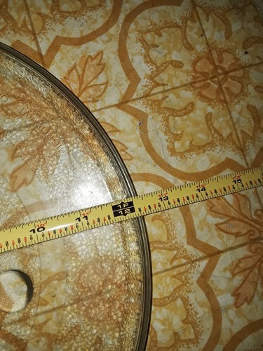 Emerson Microwave Glass Turntable Plate/Tray 12 3/8 Inch