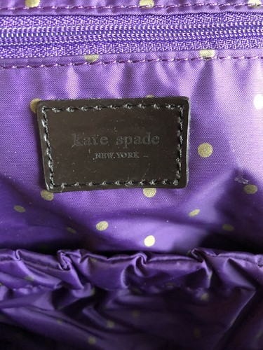 Kate Spade Authentic Stevie Diaper Bag Brown