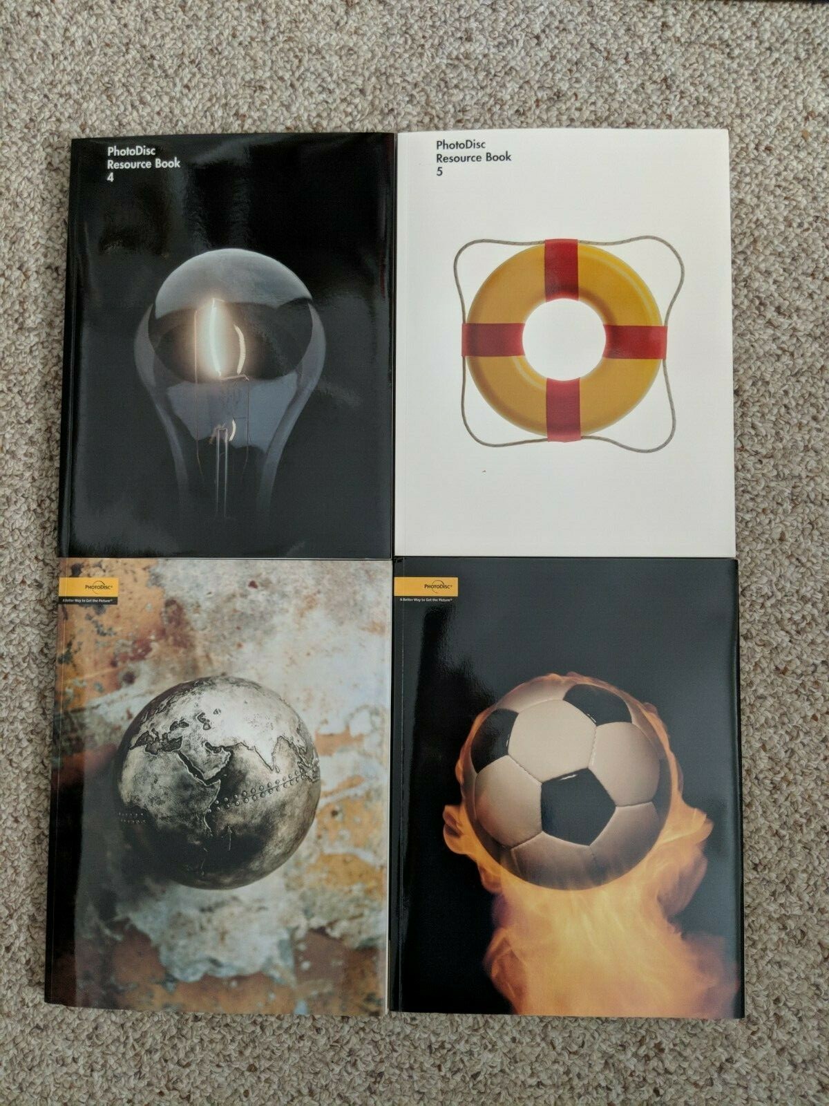 PhotoDisc Resource Books Volume 1 to 7