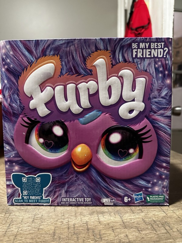 Hasbro Furby Purple Interactive Plush Toy 2023 (Be My Best