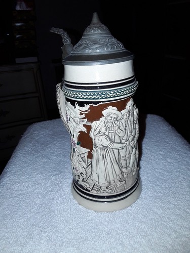 GERMAN STEIN NO. 62 TAVERN SCENE 0.3L