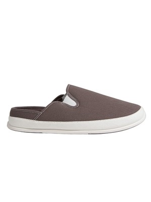 DEER STAGS  Mens Gray Removable Insoles Spike Slippers Shoes 7 M
