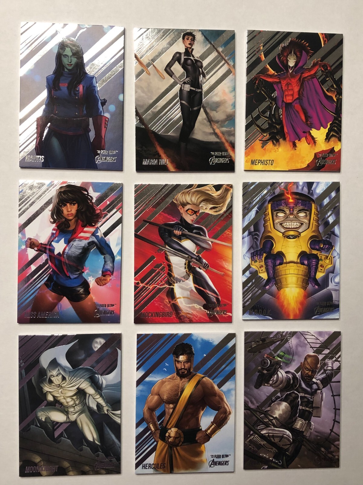 2022 Upper Deck Marvel Fleer Ultra Avengers You Pick 2022 Upper Deck Marvel Fleer Ultra Avengers You Pick