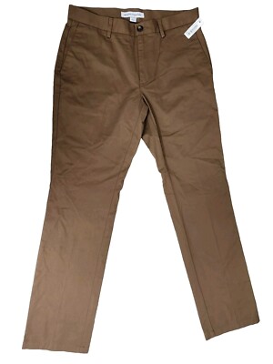 Amazon Essentials Men's Slim-Fit Wrinkle-Resistant Flat-Front Chino (30Wx32L)