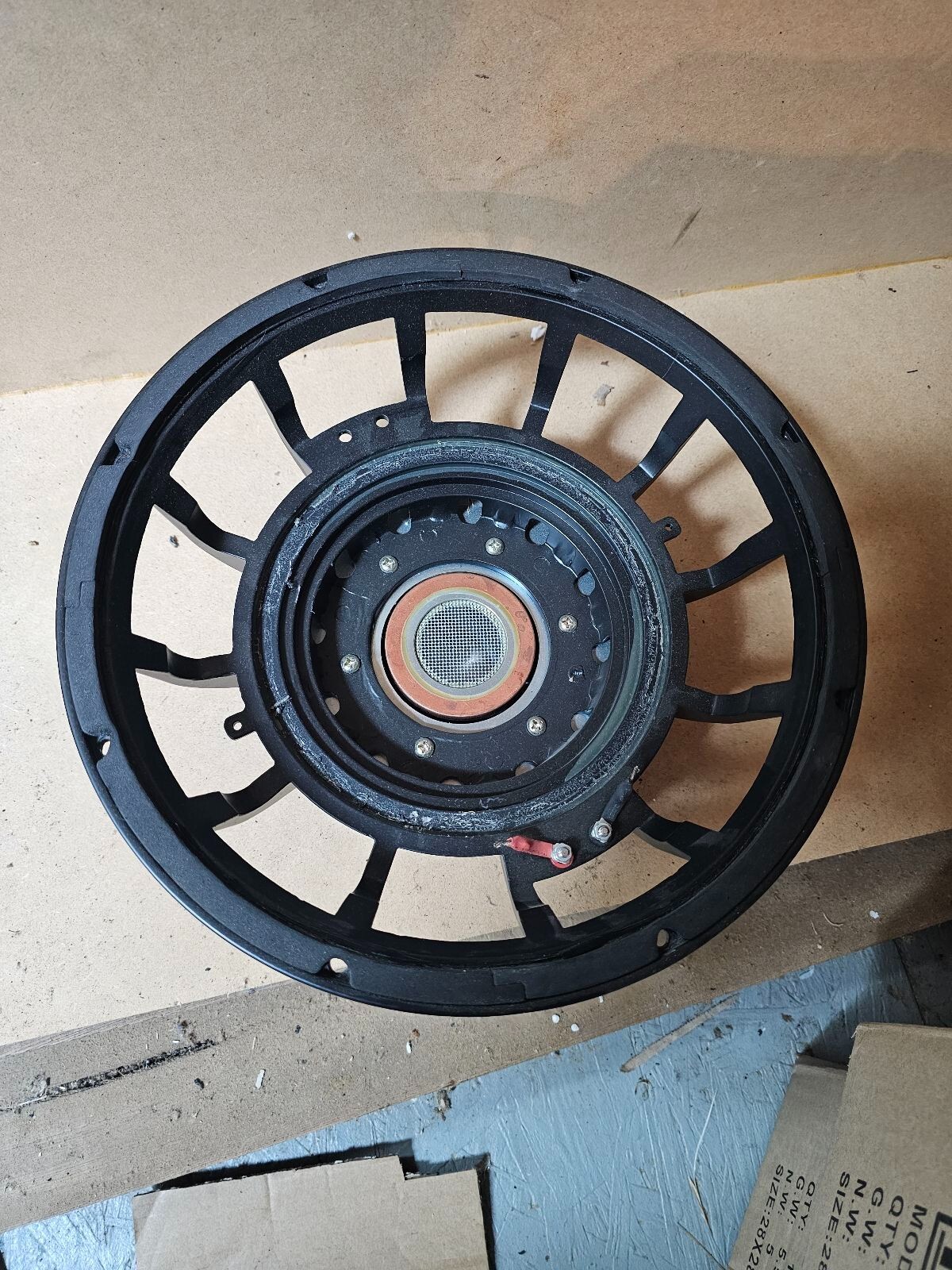 12" (12) Spoke subwoofer/speaker motor basket