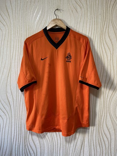 NETHERLANDS 2001 2002 HOME FOOTBALL SHIRT SOCCER JERSEY NIKE