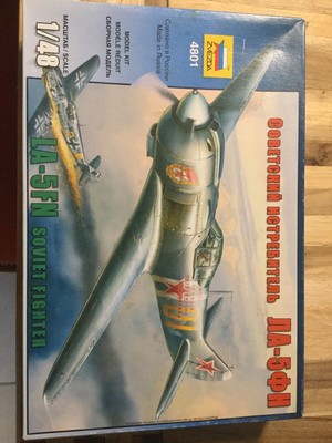 Maquette Avion ZVEZDA 1/48 Ref 4801 LA-5FN