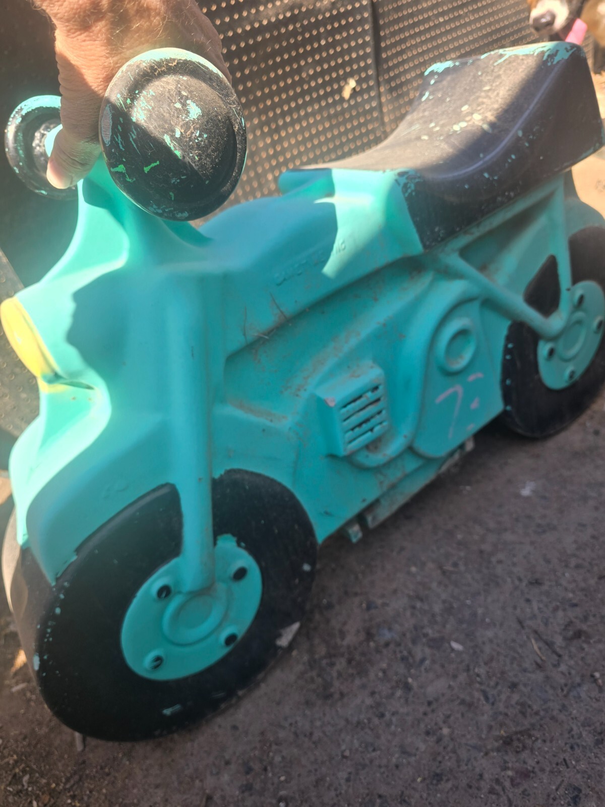 Vintage Playground Spring Ride SADDLE MATES GAMETIME Motorcycle