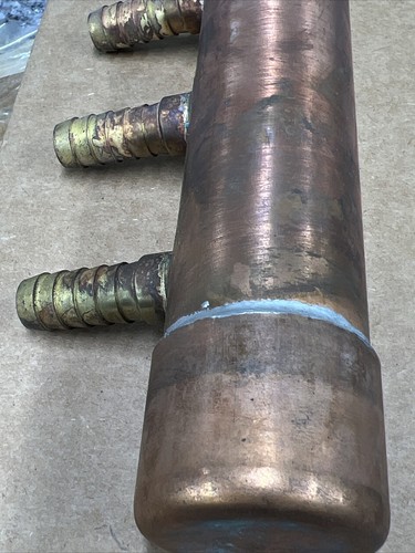 Watts Radiant Heat Manifold Copper 12 Port