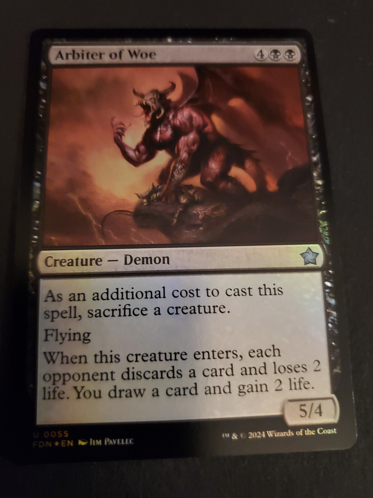 MTG | Arbiter of Woe - Foil | 55 | (NM) | Magic: The