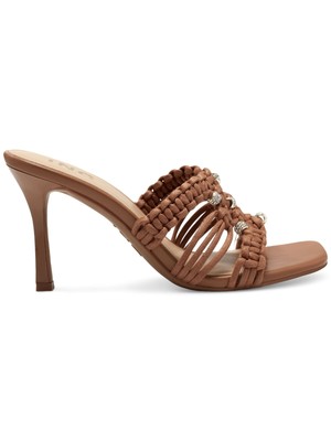 

INC Женские бежевые плетеные босоножки Benda с квадратным носком и шпильками без шнуровки на каблуке 8,5 м, Бежевый, 10015358300