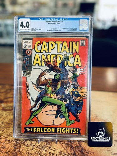 Captain America #118 CGC 4.0 2nd Appearance of Falcon and
