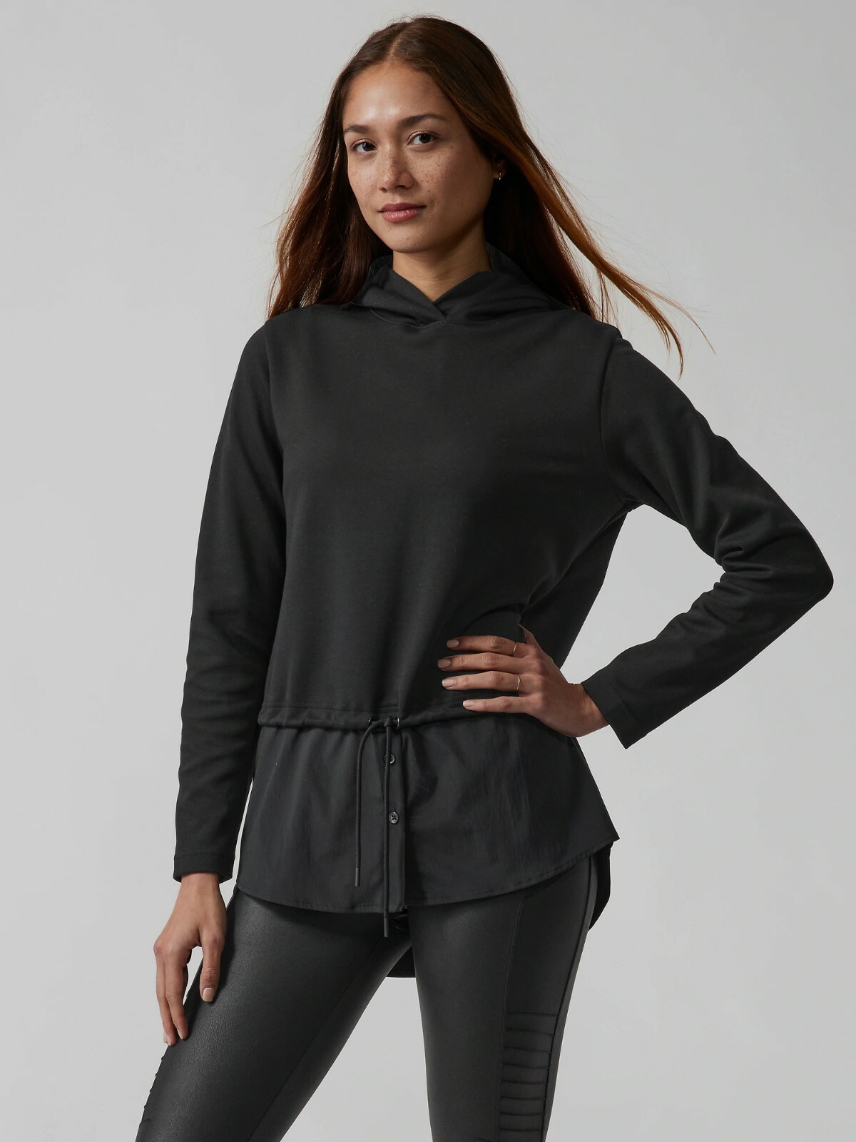 トップス Ameri SYMMETRY PEPLUM SWEAT TOP SYMMETRY PEPLUM SWEAT TOP
