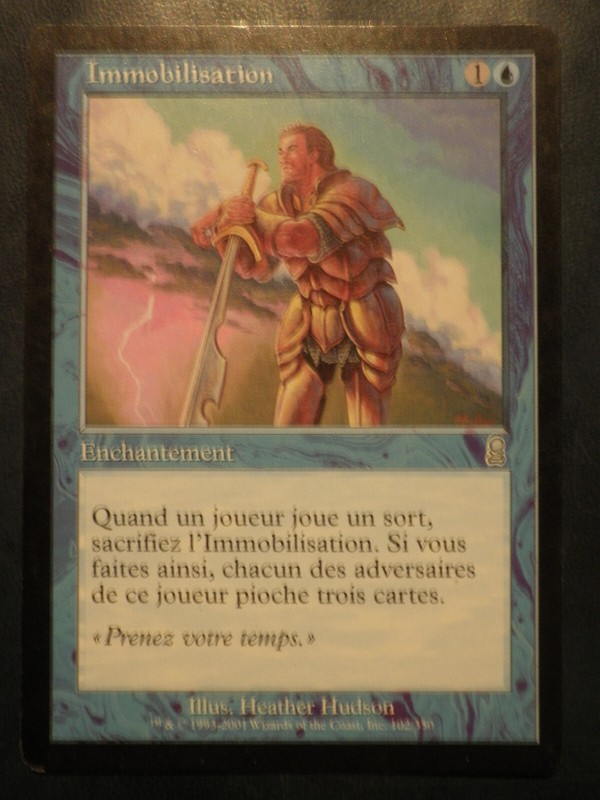 Mtg Standstill Odyssey French Vf Fr Immobilisation OdyssÃ©E Magic Slightly Used
