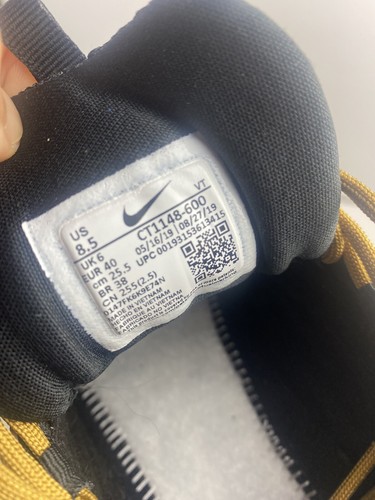 Nike Air Max 97 Gold Sequin Women&rsquo;s Size 8.5 No Insoles CT1148-600 Sneakers