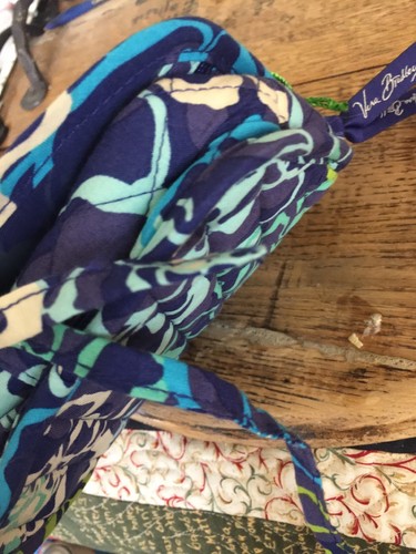 NWT Vera Bradley Authentic  Jewelry Case New With Tags Katalina  Blues