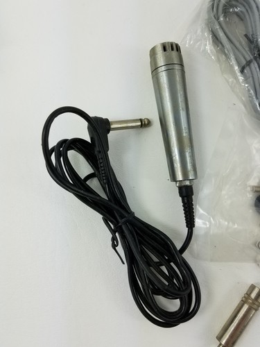 Vintage Lot Microphone Parts CB Desk Radio recorder headphone parts antenna m-4