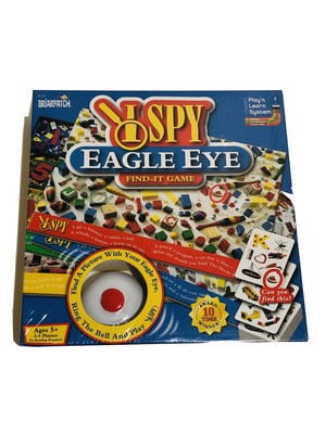 'I Spy Eagle Eye' Scholastic Board Game, Briarpatch Inc., MIB Sealed, Ages 5+