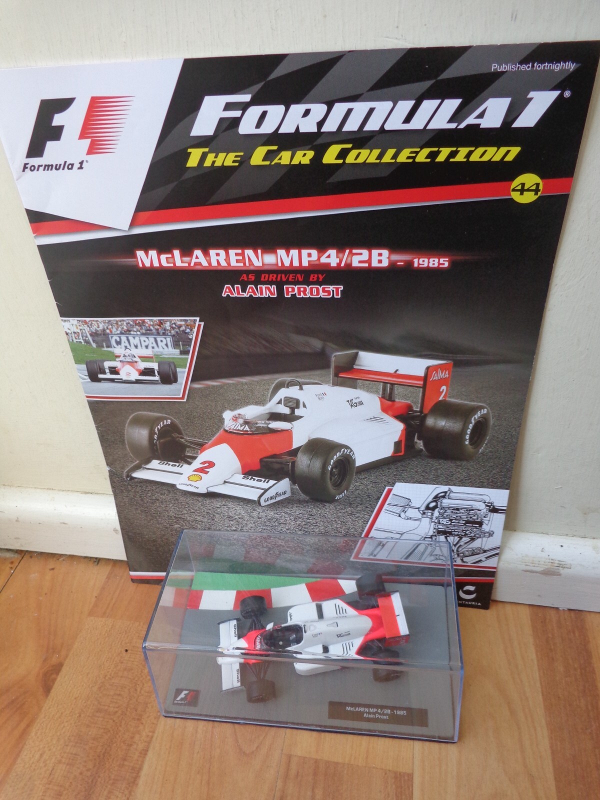 1985 Mclaren MP4/2B #2 Alain Prost （FRA） The Professor. 40 years ago a McLaren MP4/2B powered by a