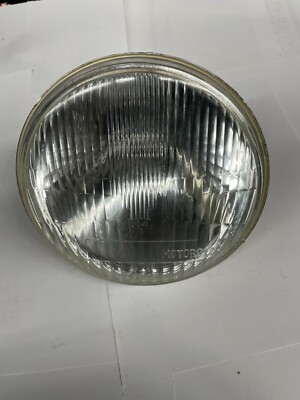 7'' H4 Halogen Universal Motorcycle Headlight Honda Suzuki Yamaha Kawasaki Harley