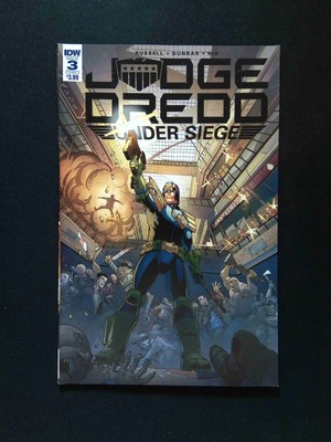 Judge Dredd Under Siege #3  IDW Comics 2018 VF/NM