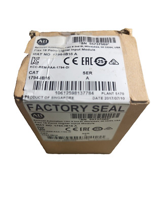 1794-IB16 AB New Open Box Flex I/O Input Module PLC Allen-Bradley 1794IB16