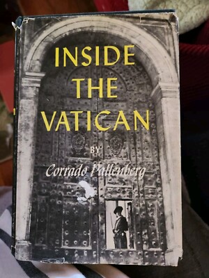Inside Vatican, Pallenberg - HANDMADE Secret Diversion Hollow REAL Book Safe