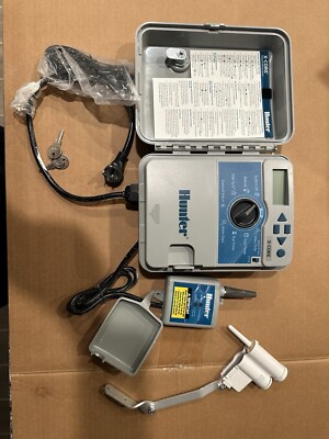 Hunter XC400 X-Core 4-Station Outdoor Irrigation Sprinkler Controller w/ WRCLIK