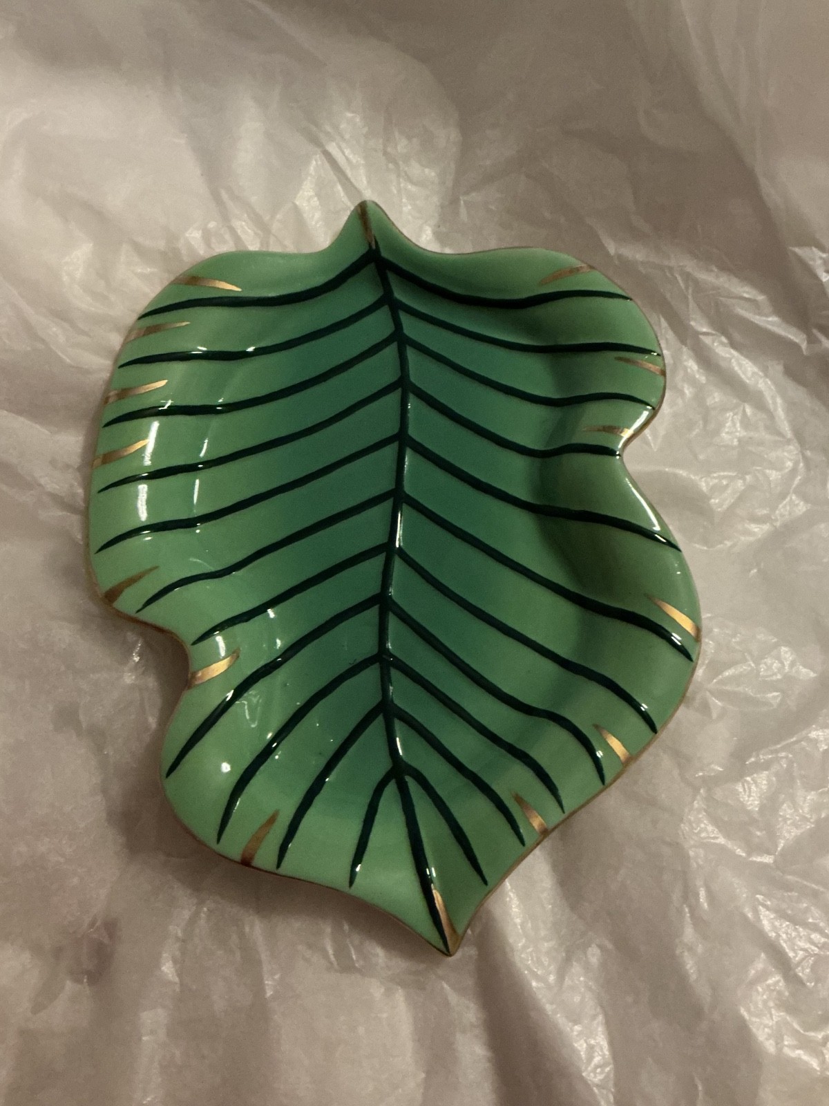 EXCELLENT CONDITION Lynn Chase Jaguar Jungle Green Porcelain L...