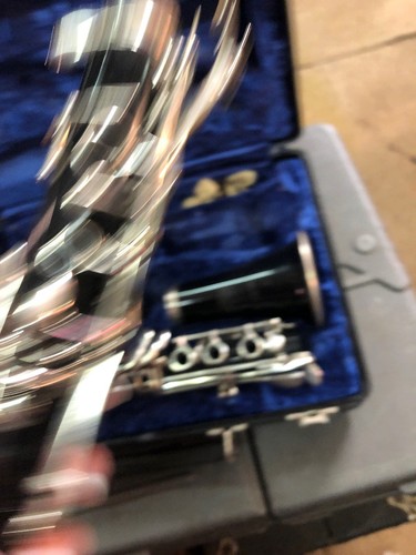 BUNDY 577 RESONITE CLARINET & CASE THE SELMER COMPANY MADE IN USA
