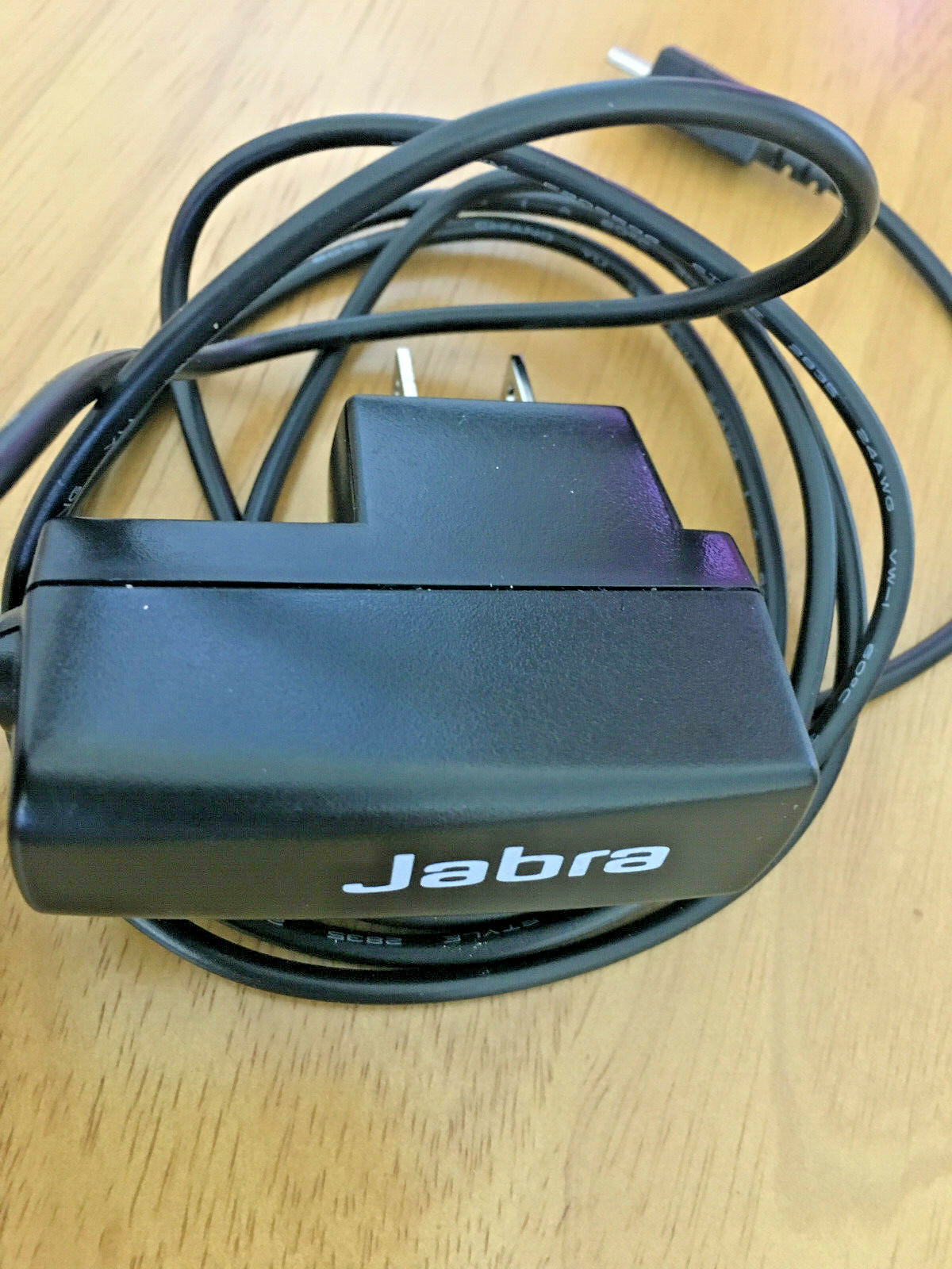 Jabra BT125 Over the Ear Bluetooth Headset With Charger  & User Manual - Black