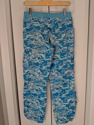 Kid's Youth L.L. Bean Camouflage Pants Blue Size 16