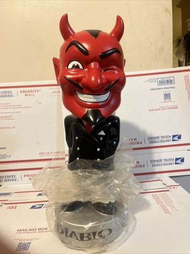 アメコミ Funko wacky wobbler el DIABLO BLUE Vintage 1999, Funko Wacky Wobbler EL DIABLO Devil Blue Suit