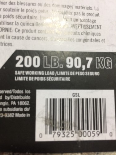 Crawford 36in. Gear Strap Hook and Loop- Model# GSL