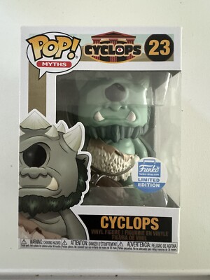 Funko Pop! Cyclops #23 Myths Funko Shop Exclusive Limited Edition w/protector
