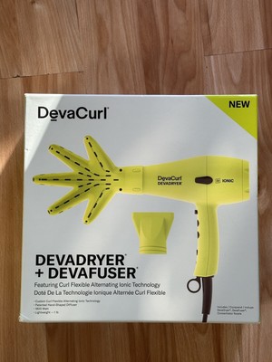 DevaCurl DevaDryer + DevaFuser Professional Ionic Blow Dryer Sealed New In Box