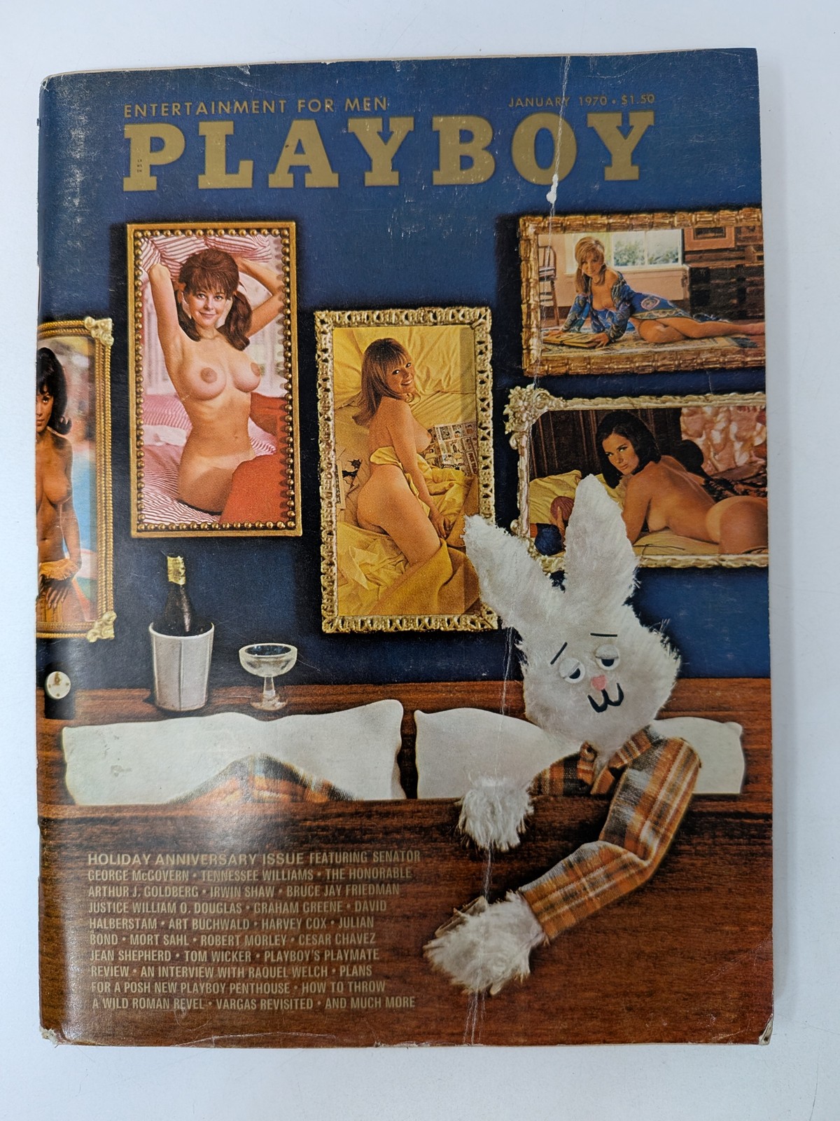 Playboy Magazine January 1970 🔥 PM Jill Taylor 🔥 Raquel Welch 🔥 F