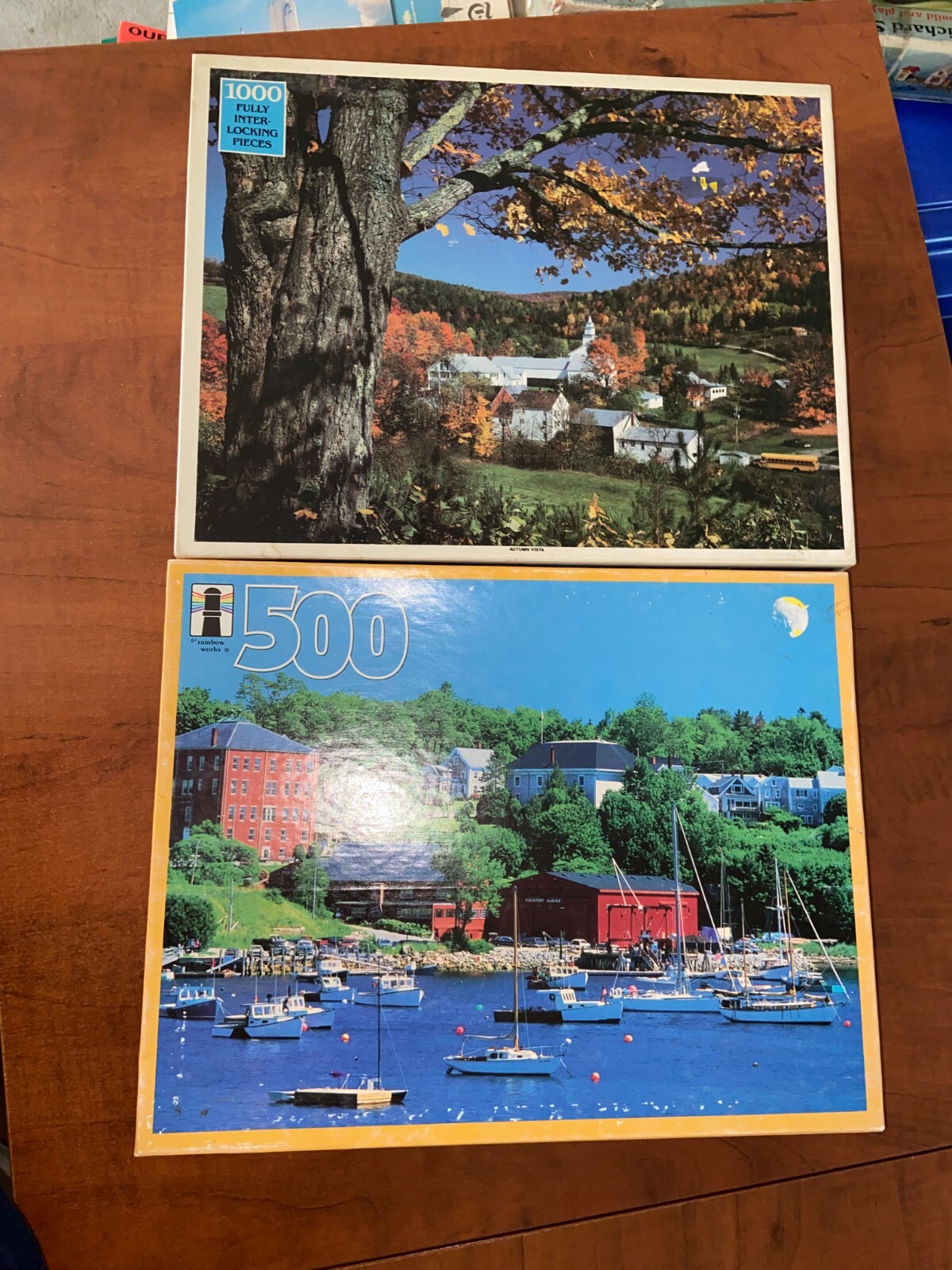 RAINBOWワークス 2 RAINBOW WORKS Jigsaw Puzzles 500 Rockport Maine / 1000