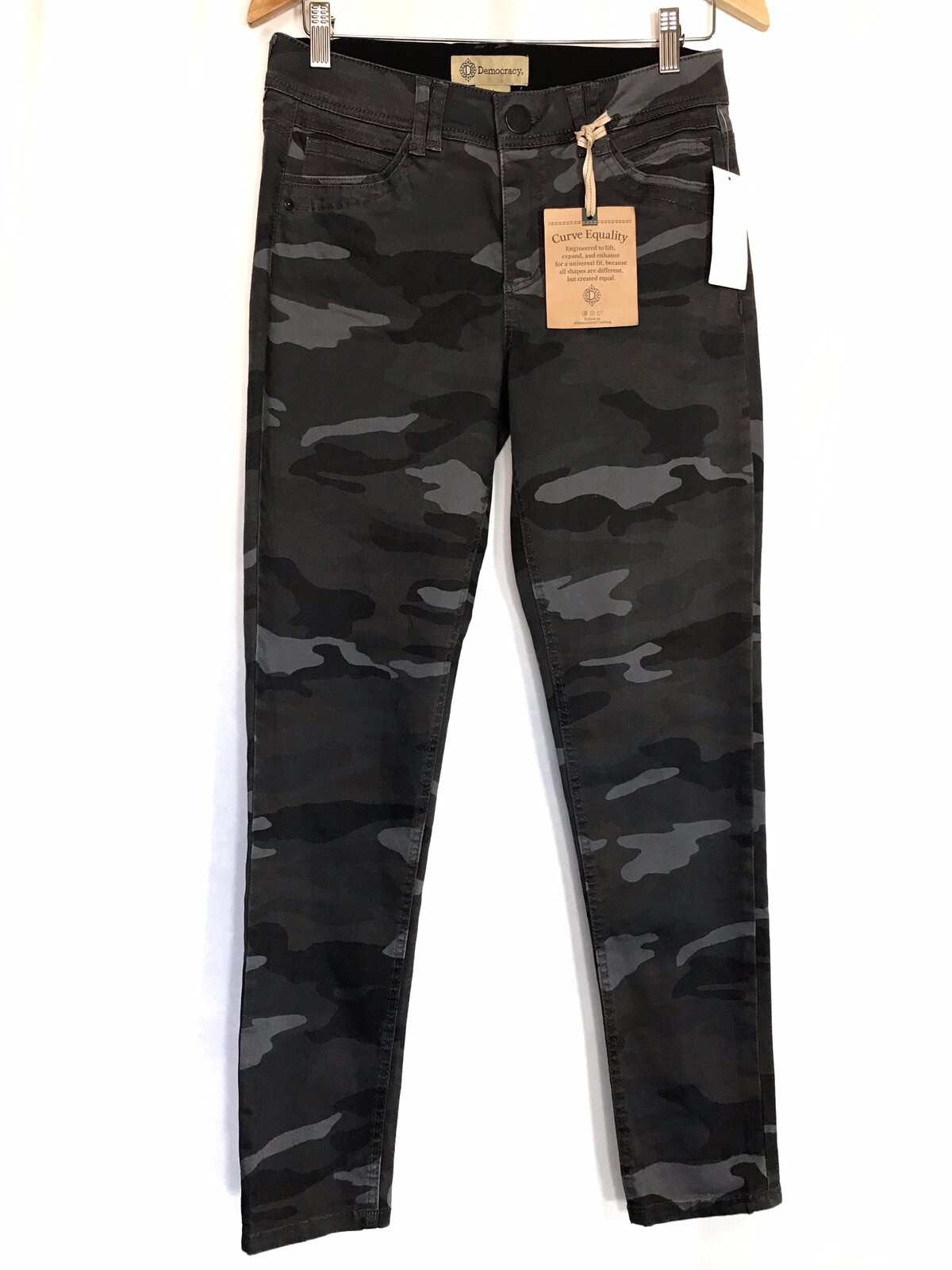 Camouflage Grayish Ankle Jeans Size 